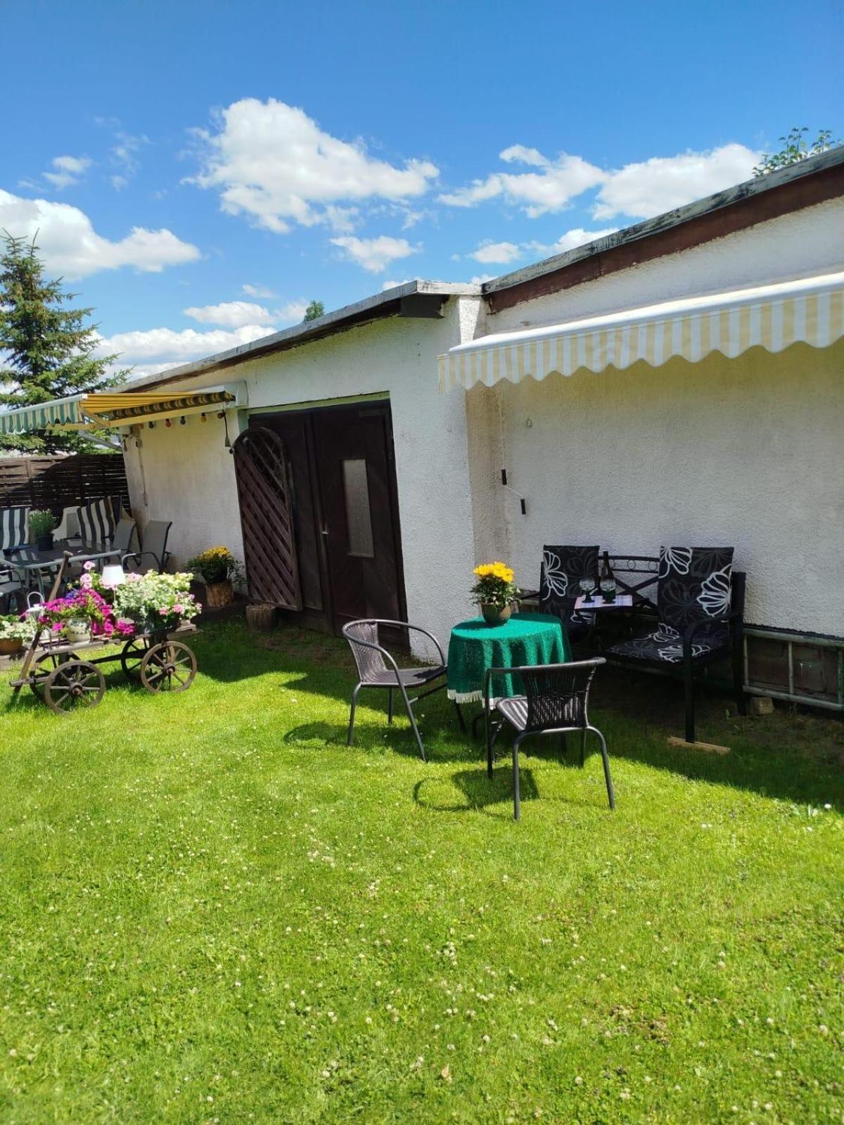 Ferienwohnung Greifenbach, Gartennutzung, Haustiere Willkommen Geyer Zewnętrze zdjęcie